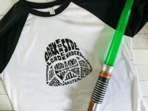 Darth Vader Typography Shirt