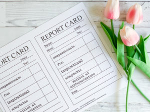 Report Cards Tulips