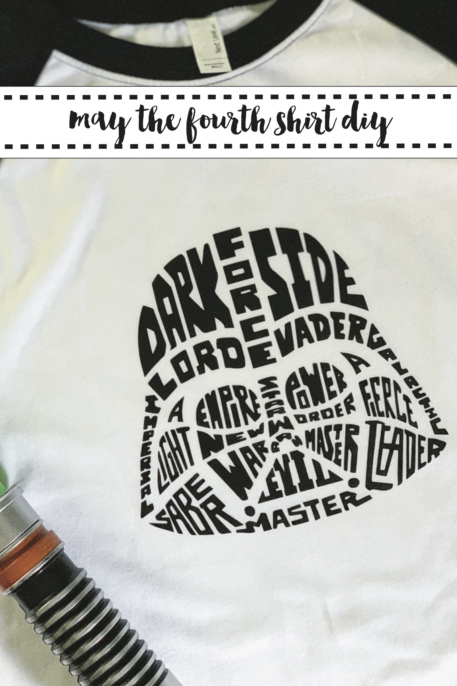 May the Fourth Darth Vader Shirt DIY
