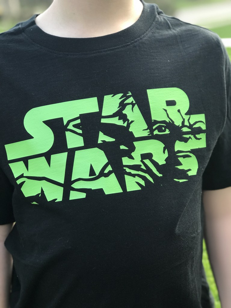 Black and Green Star Wars Shirt