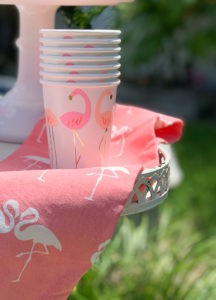 Pink Flamingo Party Cups
