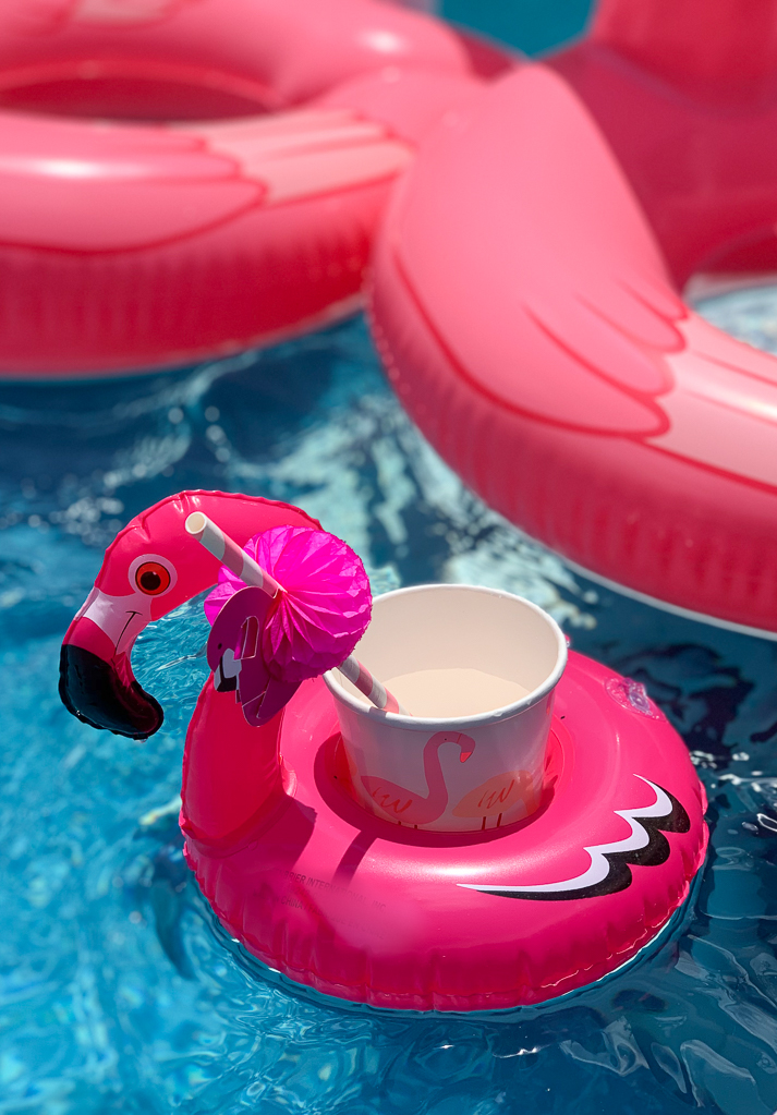 Flamingo Drink Float