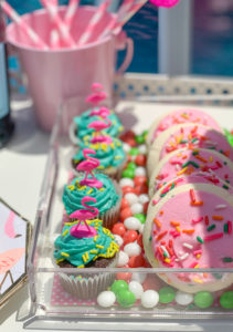 Flamingo Cupcakes Pink Cookies