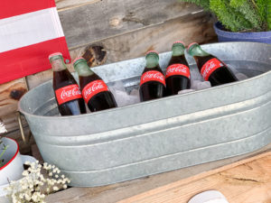 Coca Cola Galvanized Bucket