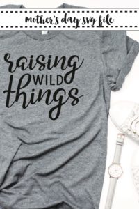 Raising Wild Things Grey Shirt