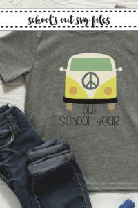 School Shirt VW Bus Jeans