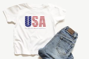 USA T-Shirt Jeans