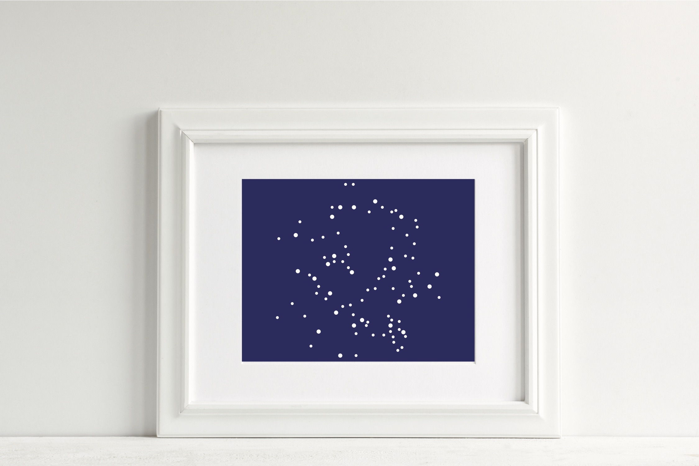 Constellation Map Artwork