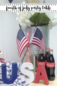 USA Party Table