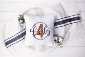 Fourth of July Pillow