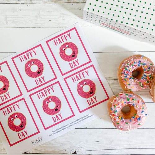 Donut Tags Sprinkle Donuts