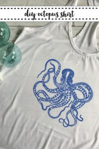 Cricut Infusible Ink Octopus Shirt