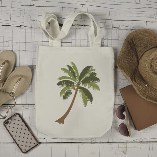 Palm Tree Beach Bag