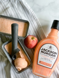 Peaches and Cream Ice Cream