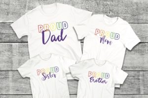 Gay Pride Family Shirts