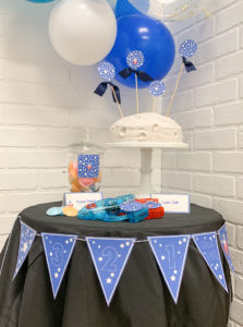 Space Themed Party Table