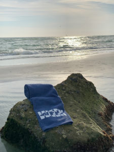 Shark Towel Rocky Beach