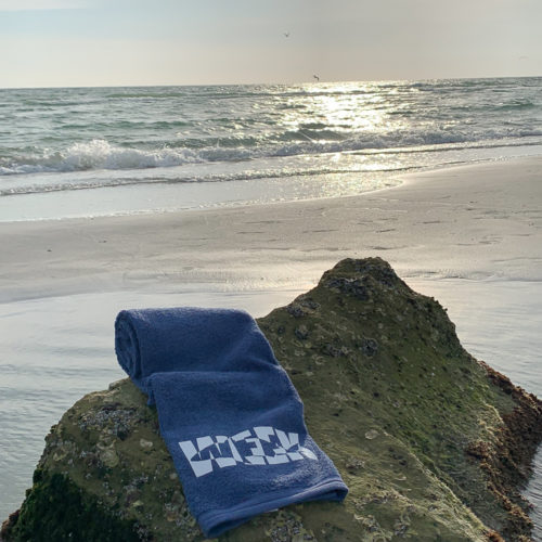 Shark Towel Rocky Beach