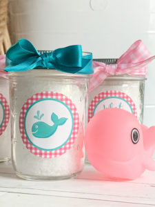 Whale Baby Shower Favors