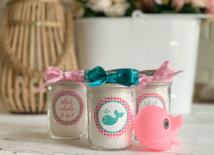 Ball Canning Jar Whale Labels