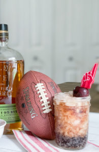 Bourbon Cocktail Football