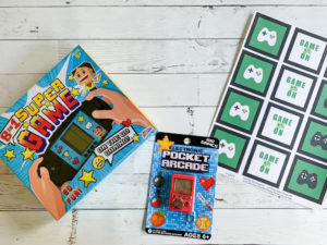 Hand Held Games Printable Party Package