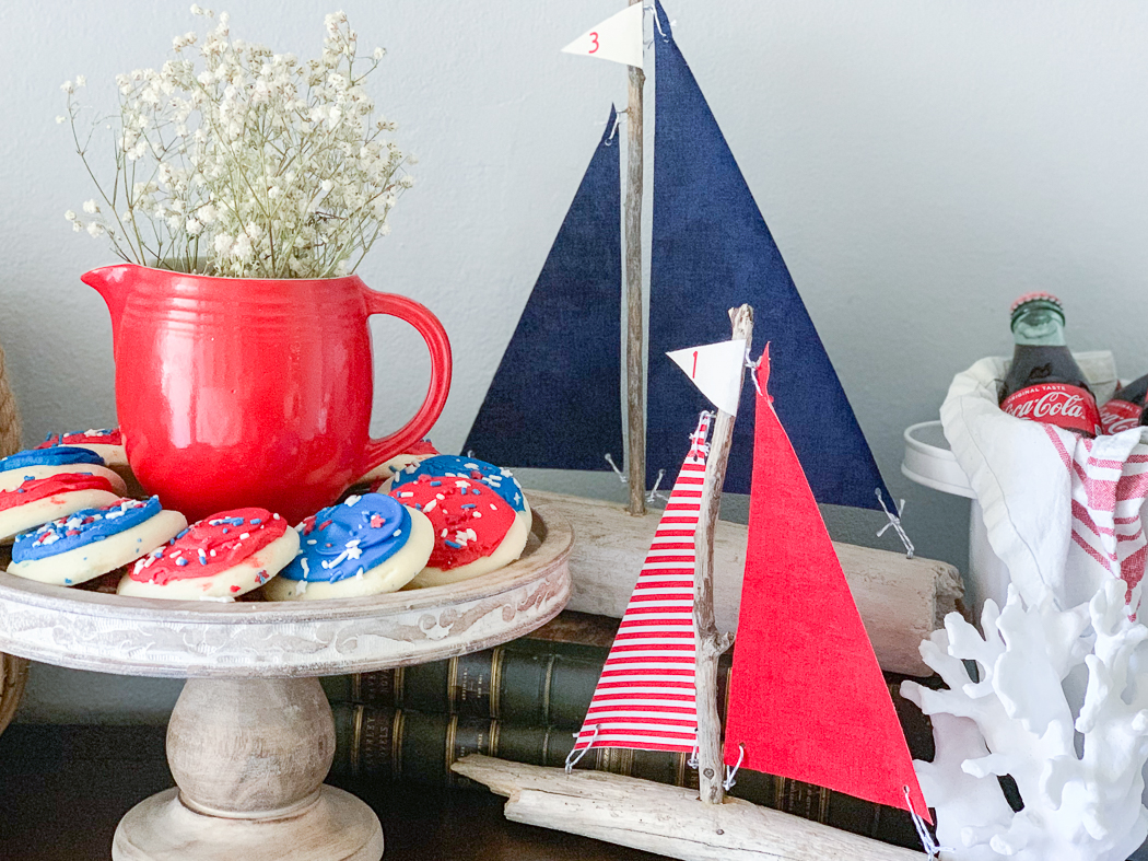 Simple Labor Day Dessert Table - Everyday Party Magazine