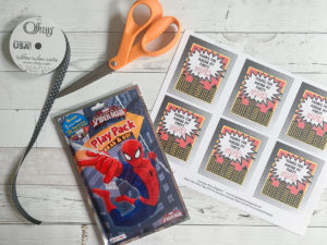 Spider Man Party Favors