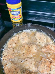 Fried Chicken Cast Iron Pan