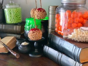 Halloween Candy Table