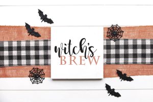 Witch's Brew Sign