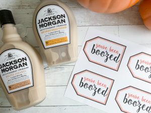 You've Been Boo'zed Printable Tags Jackson Morgan Southern Cream