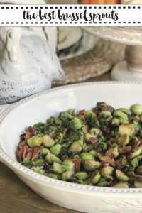 Brussel Sprouts Casserole Dish