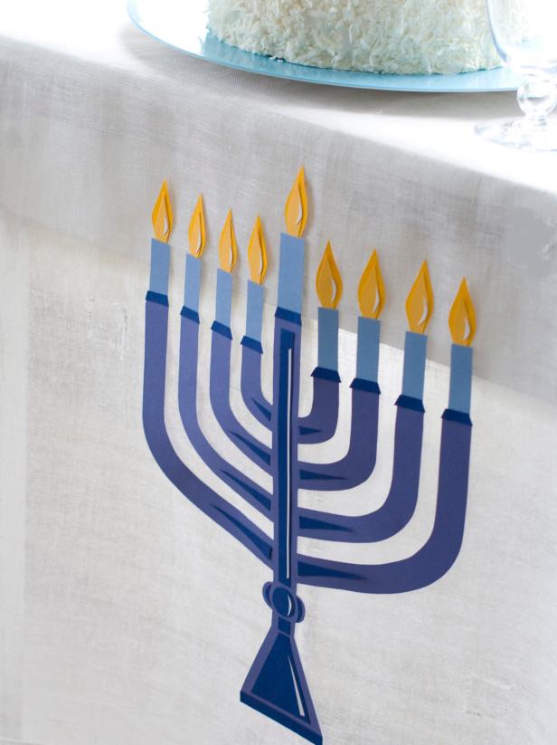 Hanukkah Table Cloth