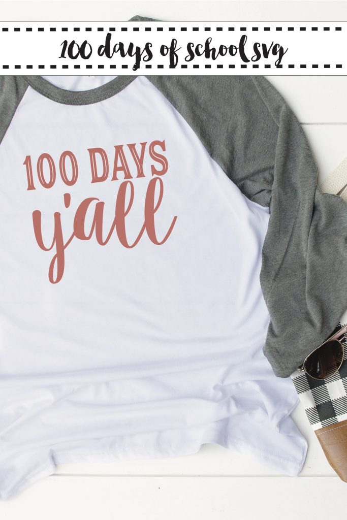 100 Days of School Shirt Idea