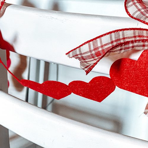 Valentine's Day Chair Decorations