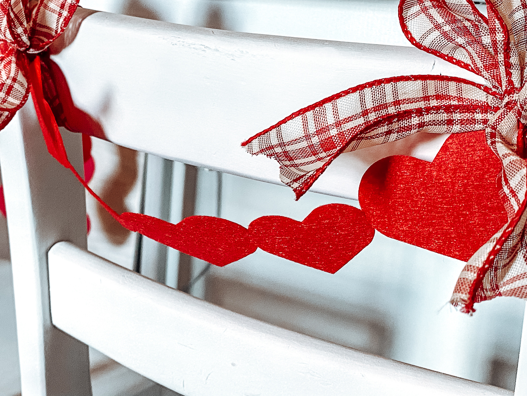 Valentine's Day Chair Decorations