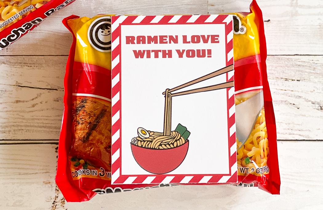 Ramen Noodle Valentines