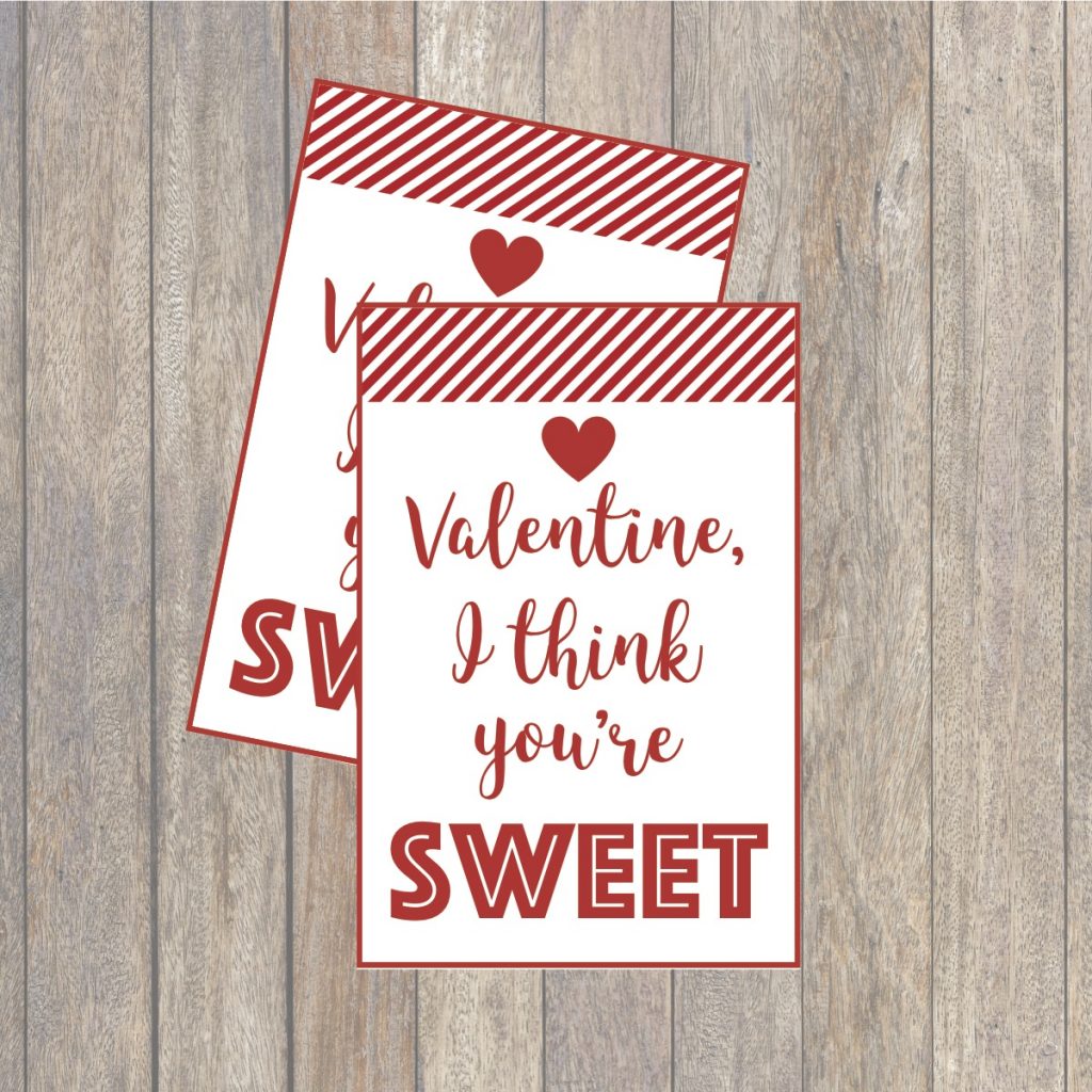 Hockey Valentine's Day Printable Cards - Everyday Party Magazine