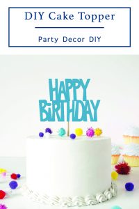 Birthday Cake DIY