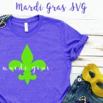 DIY Mardi Gras Shirt