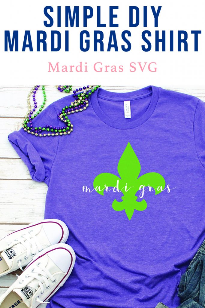 Mardi Gras Shirt DIY