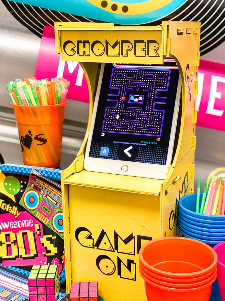 PacMan Game Cabinet