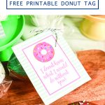 Printable Donut Tags