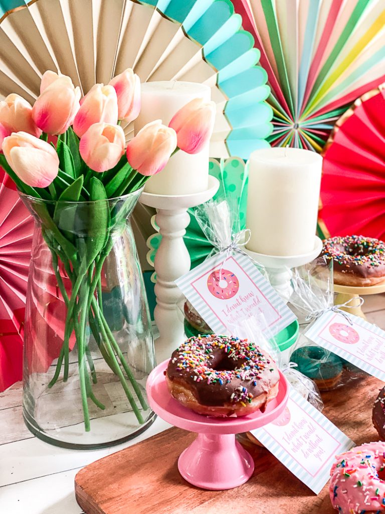 Donuts Tulips