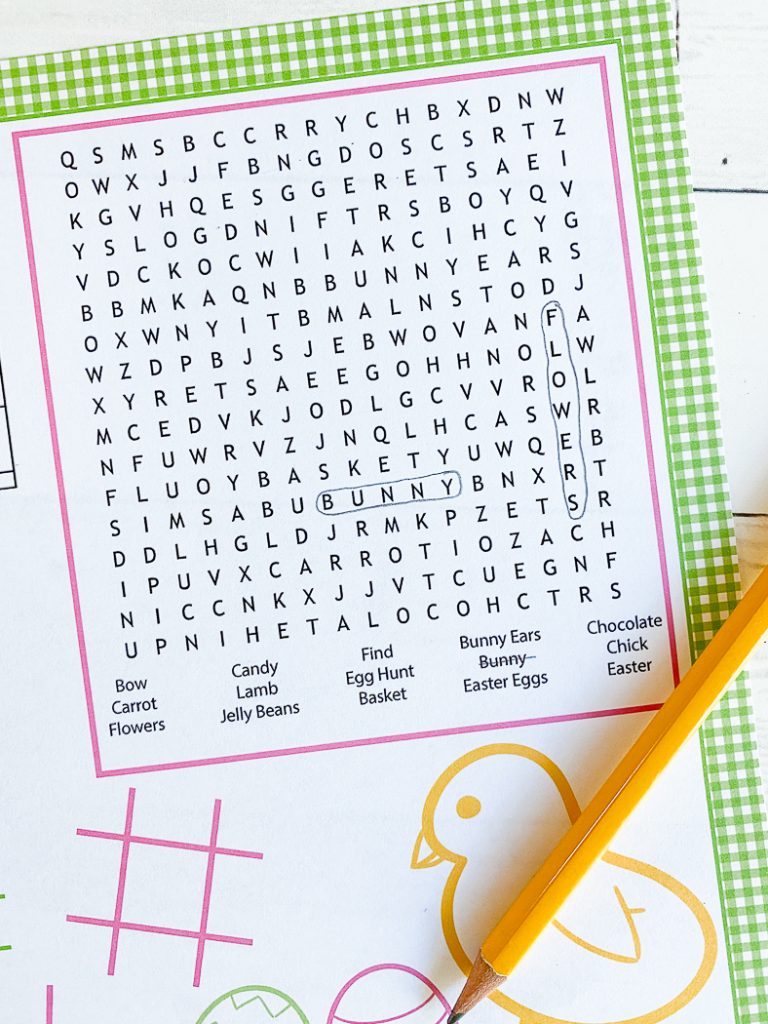 Easter Word Search 