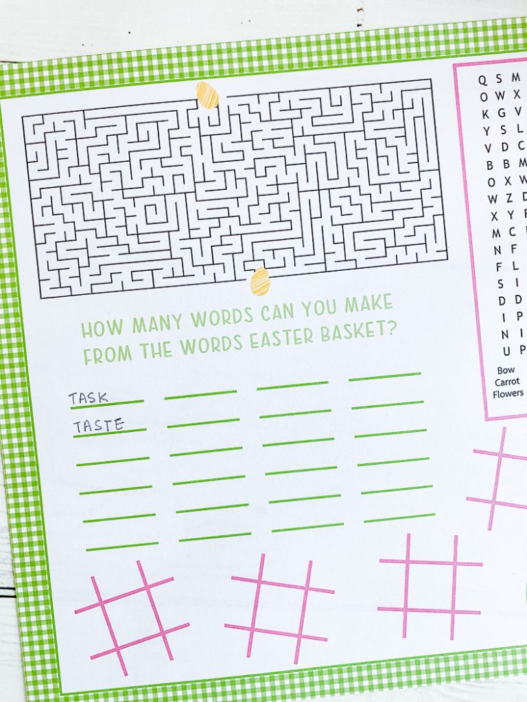 Easter Word Puzzle