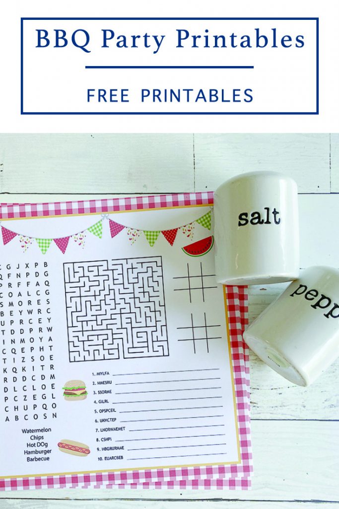 Party Printables