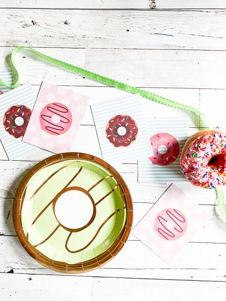 Donut Plate Donut Party