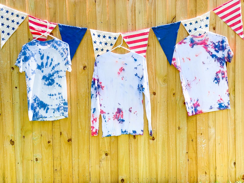 Patriotic Tie Dye Shirts